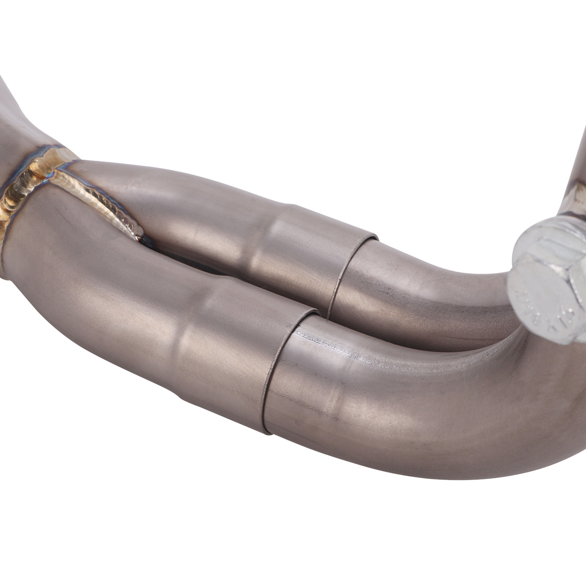 Suitable for Qianjiang Benelli motorcycle TRK702X exhaust pipe modification, TRK702 702X front section exhaust pipe