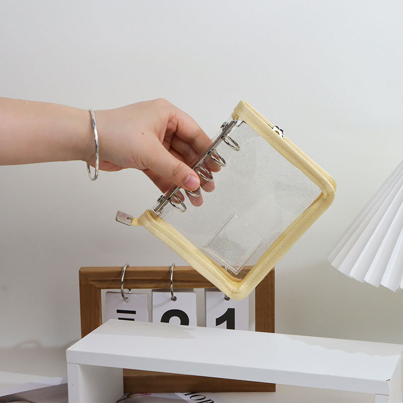 M5 지퍼 5홀 프림로즈 옐로우 쉘(내부 페이지 없음)