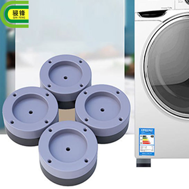 Lavadora pie almohadilla base soporte almohadilla a prueba de golpes rodillo automático universal a prueba de humedad antideslizante soporte almohadilla de aumento