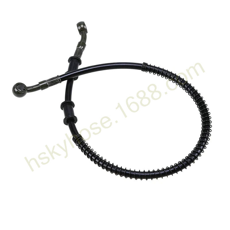 An3 Stainless Steel Connector Brake Oil Pipe 3.2*7.5mm Colored Steel Hose Motorcycle Modification Universal High-Pressure Oil