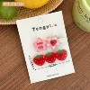 Cartoon hairgrip, strawberry