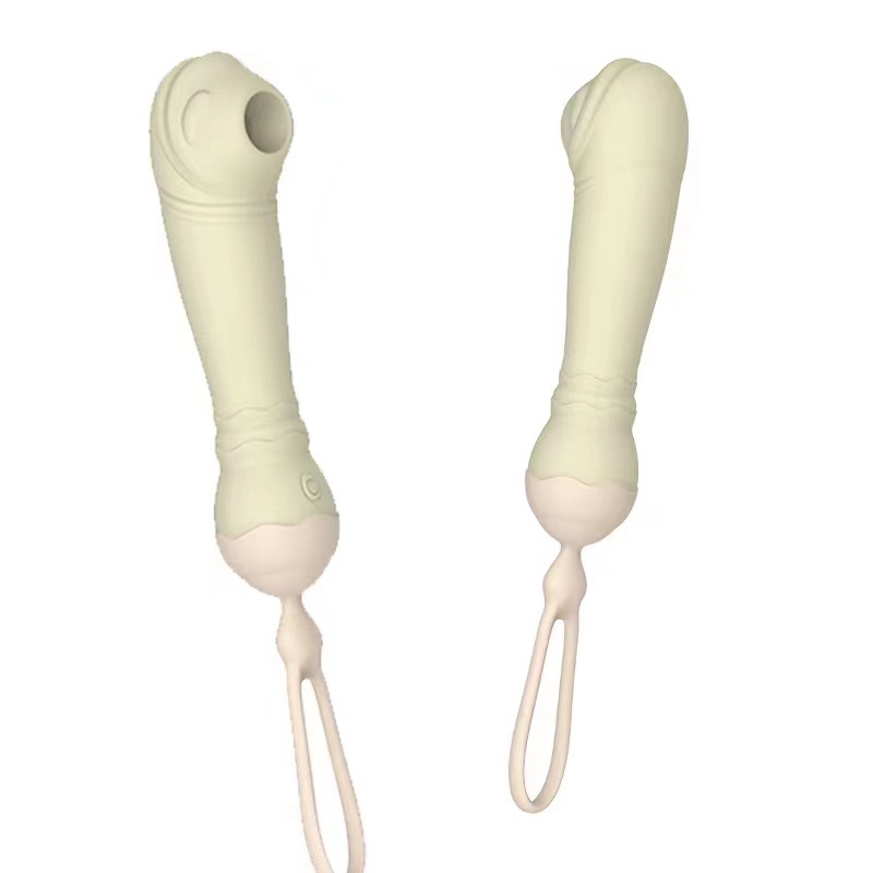 Clitoral Suction Vibrator with Body-Safe Silicone, Rechargeable Couples Massage Toy — detail image 6