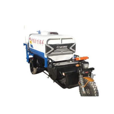 Green High-Pressure Sprinkler Truck, Suvarma maşınları