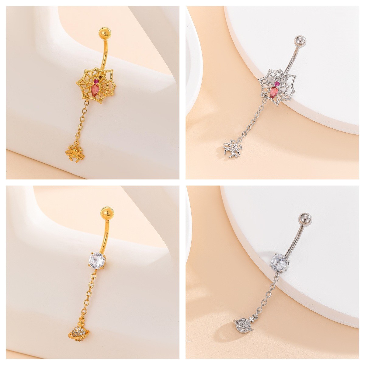 Labret stud lip piercing jewelry styling detail
