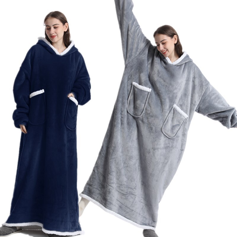 クロスボーダーはhuggle怠け者のじゅうたんを着て、帽子をかぶって綿服をつかんで、テレビのじゅうたんを厚くします。|undefined