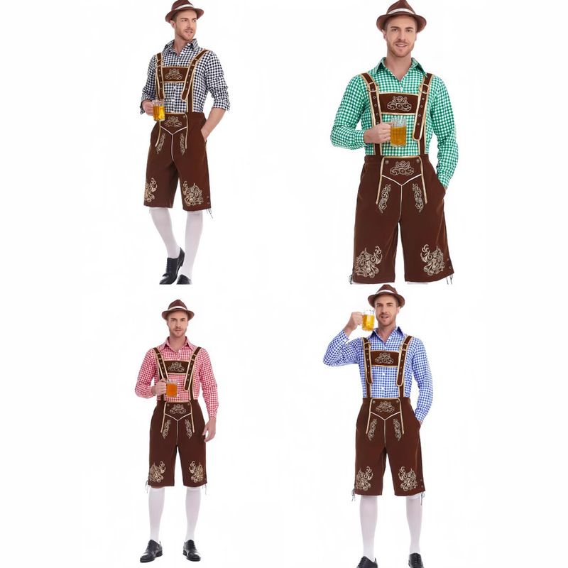 Oktoberfest Bavarian Oktoberfest Clothing Germany Oktoberfest Beer Clothing Men's Strap suit
