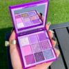 INSFANY nine 9-color high-quality eyeshadow palette raspberry sauce purple blue ink avocado Klein blue eyeshadow palette