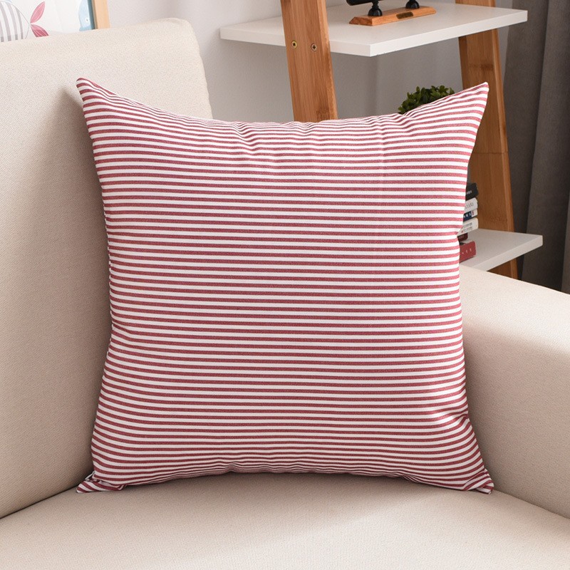 Cojín de asiento de algodón y lino para oficina y sofá