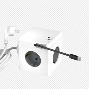 Cross-border Amazon Best Selling European Standard Sockets Turn More European Patch Board Creative Compact Multifunctional European Standard Patch Row