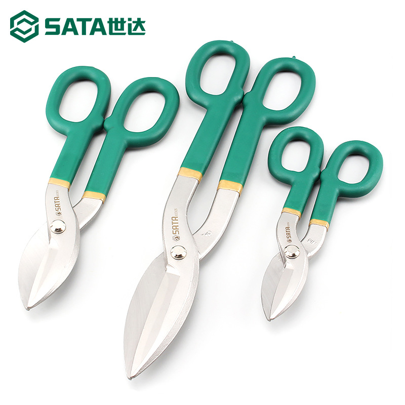 世达铁皮剪刀工业用强力剪专用轻钢龙骨集成吊顶剪铁剪子铝扣板剪