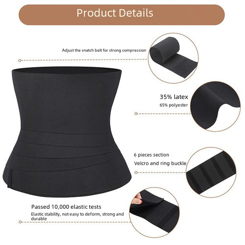 Women's thin waist-cinch corset postpartum shaping body shaper for tightening and cinching