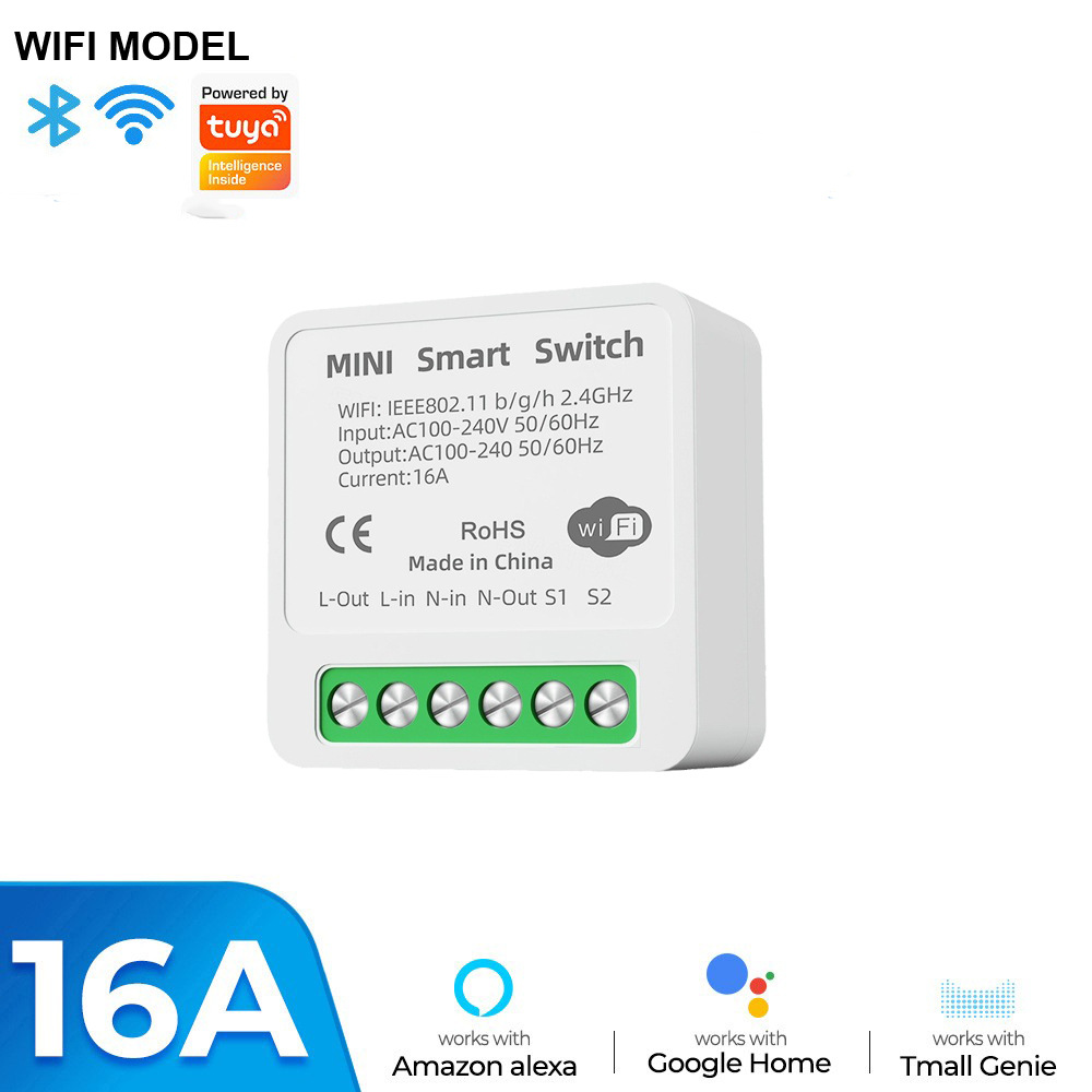 涂鸦wifi mini switch 迷你通断器 WIFI通断器智能语音控制
