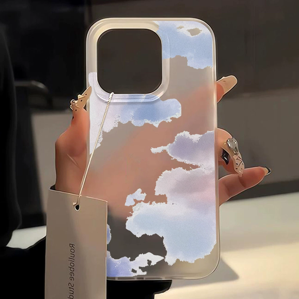 Apple, синий совместимый чехол для телефона, матовый iPhone 12/11, iphone, 16promax