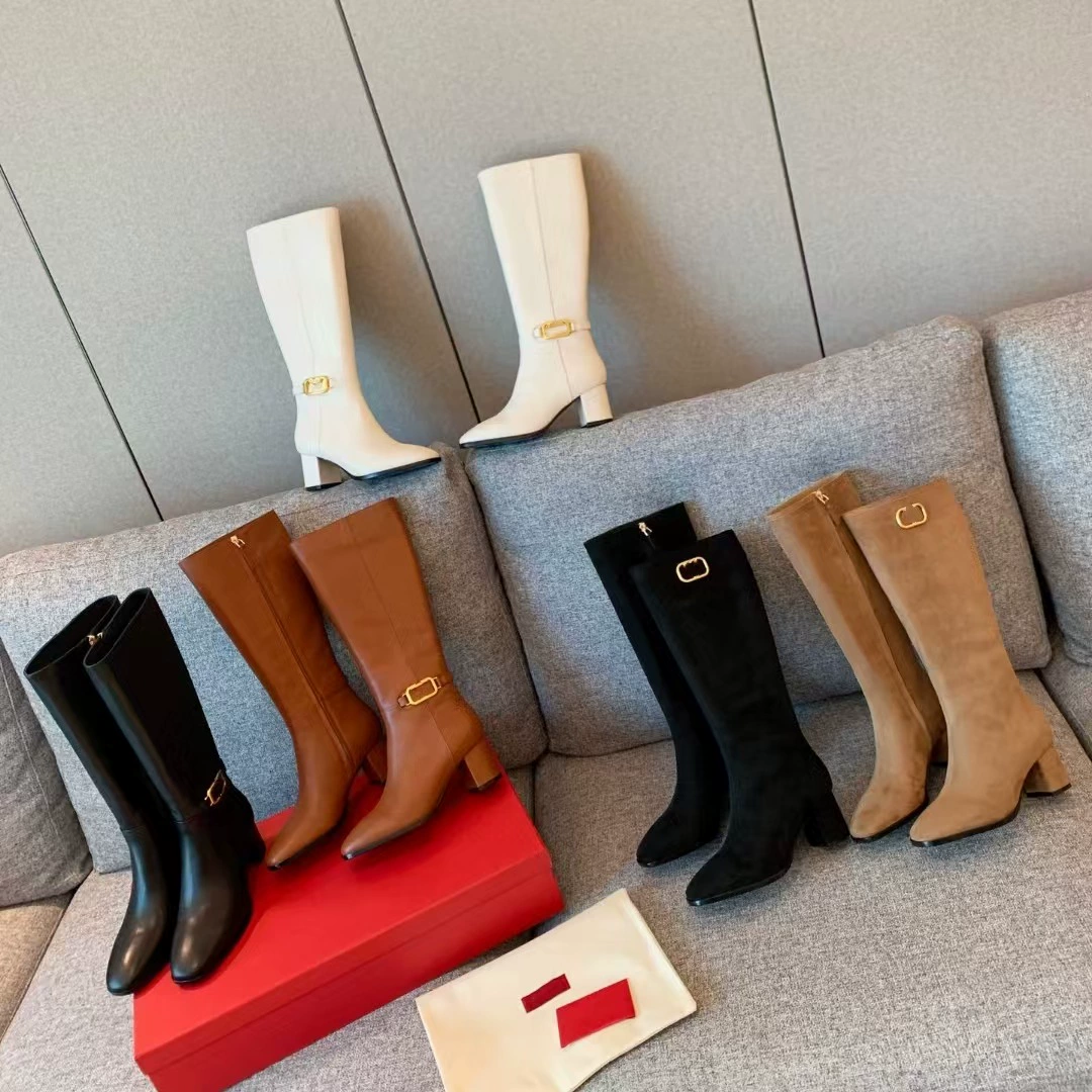 Гигантский хорошо носить ~ Желание улицы ~ Тонкие тонкие тонкие сапоги женские осенние и зимние новые сапоги на высоком каблуке