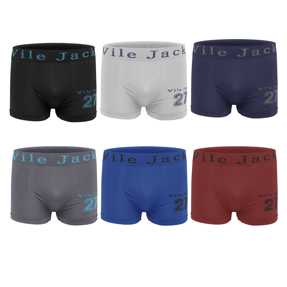 6 calzoncillos de poliéster sin costura de todos los colores calzoncillos bóxer para hombres 27 pantalones cortos antibacterianos transpirables deportivos y de ocio impresos