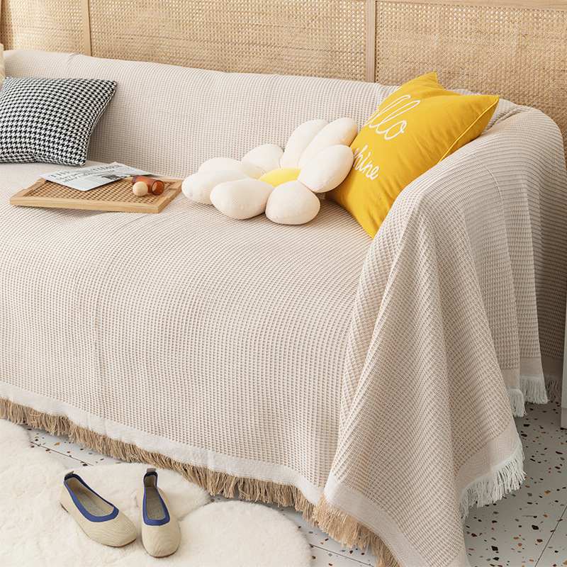 Nordic sofa cover ins sofa towel sofa cover full cover universal sofa cushion single Internet celebrity dust cover blanket