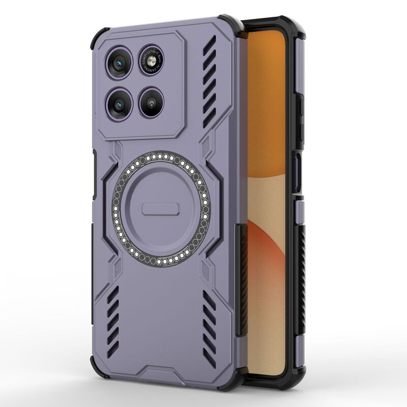 Suitable for Moto G67Power Butterfly Armor Magnetic Phone Case Moto G57Power Anti-Fall Heat Dissipation Protective Case