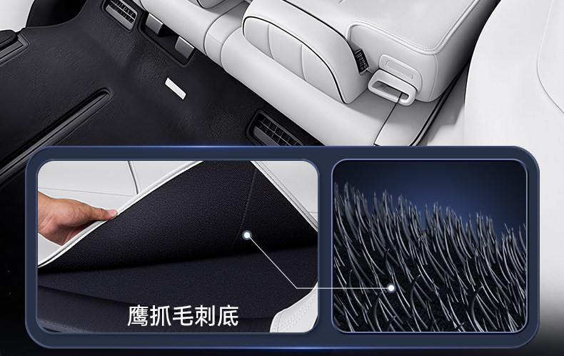 Suitable for Xiaomi Pengcheng N90/N70, full-coverage trunk mat, 26-piece starry sky design, trunk liner, modification accessories