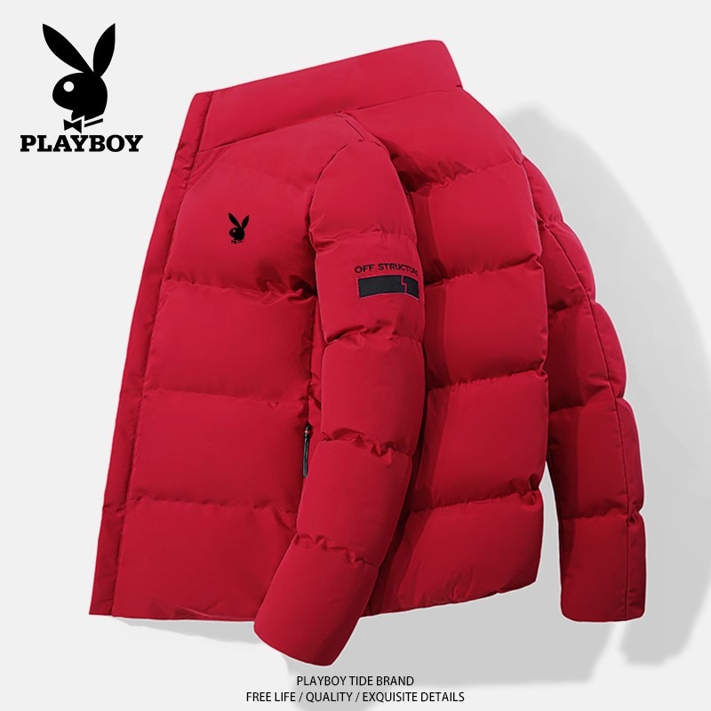 Tejido de alta densidad perfilado chaqueta de plumón hombre ropa de invierno vintage a prueba de viento engrosado chaqueta de herramientas de invierno de negocios ocio