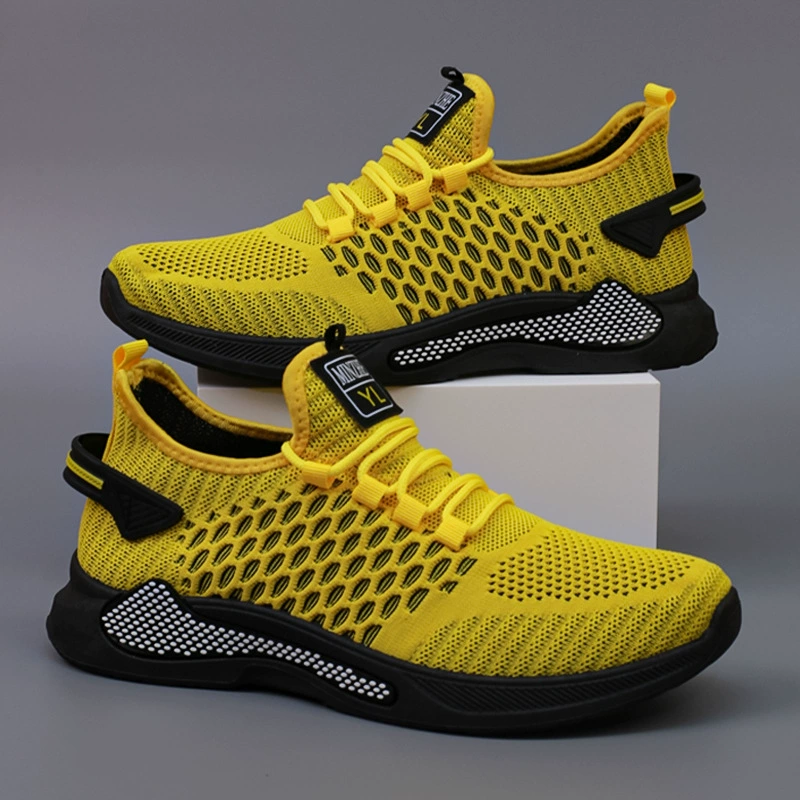Новые летние дышащие кроссовки, сетчатая обувь, дышащая сетчатая обувь, летняя дышащая уличная модная спортивная повседневная обувь