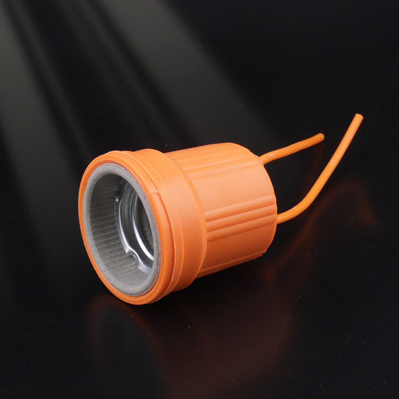 ハイパワーLED電球防水セラミックランプ口家庭用スイッチねじ口難燃屋外E27ケーブル付きソケット|undefined