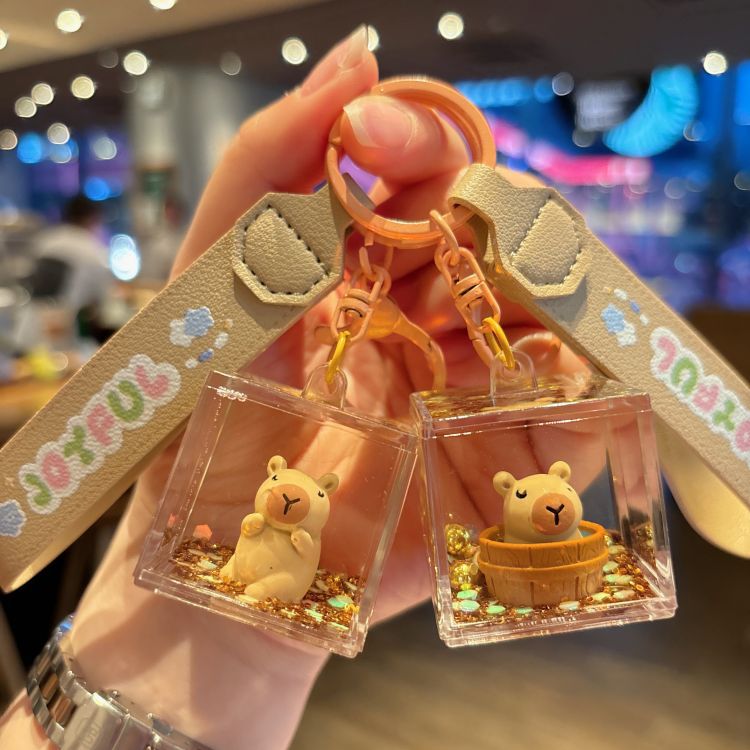 61g Weight Bag Pendant, Keychain Classification 1 Piece Quantity Holiday, Daily Occasion Acrylic Material Cartoon Character Pattern Unisex Gender Cute Style 1 Piece Cute Cartoon Character Acrylic Unisex Bag Pendant Keychain 6
