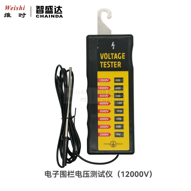 Ферма забор Измеритель напряжения 12KV ранчо Электронный забор Тестер напряжения неон пузырь Измеритель давления