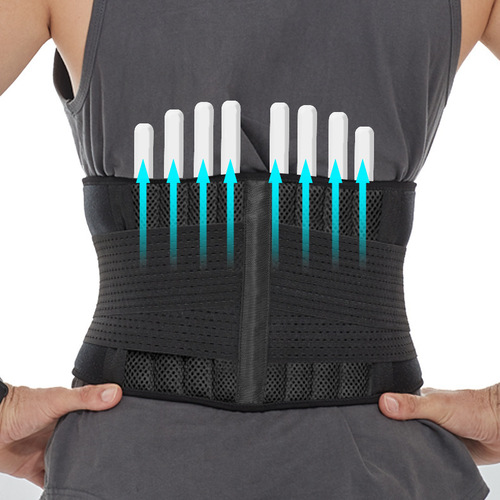 Cross-border fitness and sports waist belt compression support for men and women basketball squats and weightlifting breathable waist belt