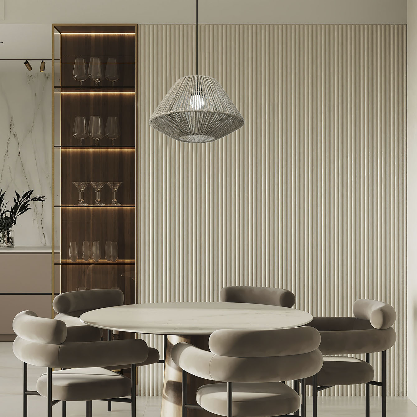 Cuerda de paja creativa, pantalla de lámpara decorativa tejida, sala de estar, iluminación de alta gama, dormitorio, casa de familia, hotel, cafetería, lámpara de araña, pantalla de lámpara