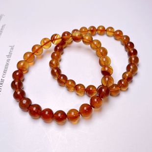 Golden Brown Red Violet Beeswax Bracelet Amber Bracelet Natural Genuine DIY Jewelry Jewelry Couple Wholesale Blue Amber