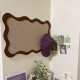 Felt Board Wall Stickers Photo Wall Self-adhesive Punch-free Background Wall Display Board Bedroom ins Message Board Living Room Decoration