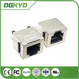 6P6C RJ11连接器 180°立式接口连接器 DGKYD52TE1166GWA1DY1008