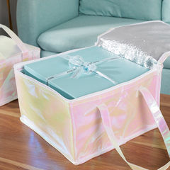 無紡布蛋糕保溫袋冰袋烘焙包裝保溫包6寸8寸10寸12寸批發加印