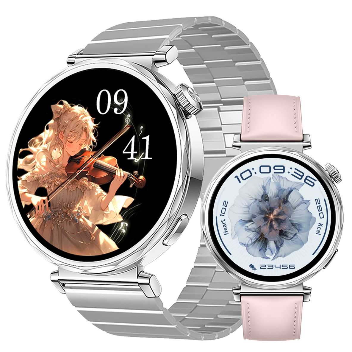 S6 Mini Smart Watch 1.32Inch Bluetooth Call True Heart Rate Step Sleep Exquisite Ladies Sports