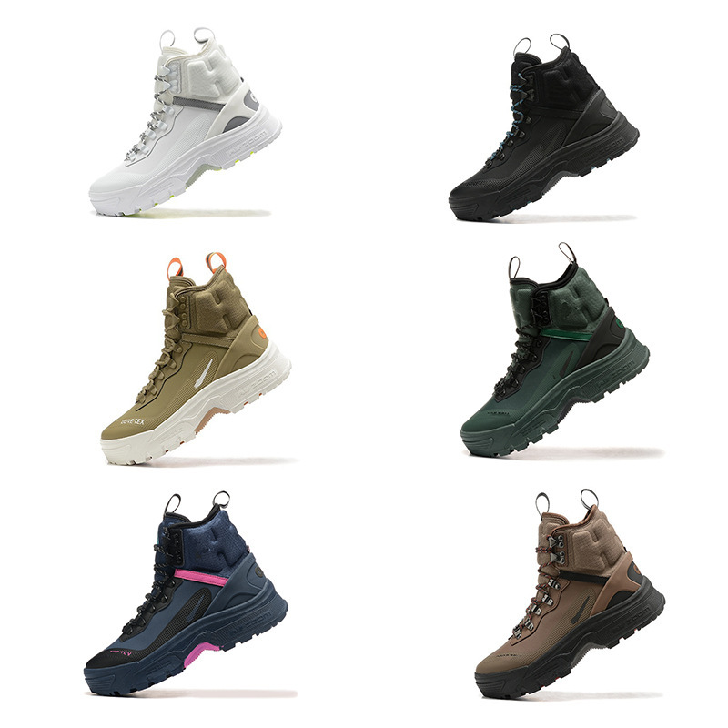 Cross-border high-top ACG hiking shoes for men and women, sports outdoor hiking thick-soled height-increasing shock-absorbing non-slip running shoes