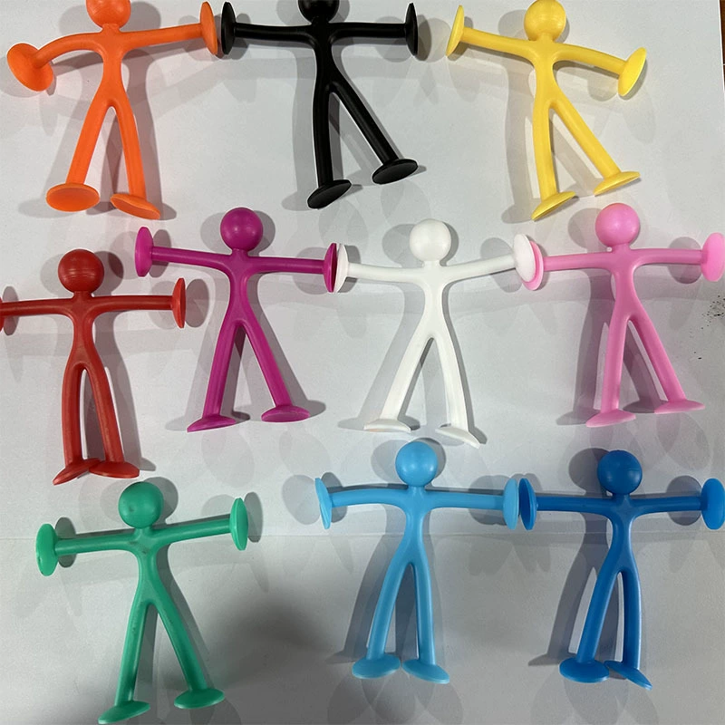 Новые милые присоски развивающие игрушки Amazon трансграничная присоска Творческое Разнообразие Детский цвет Stickman