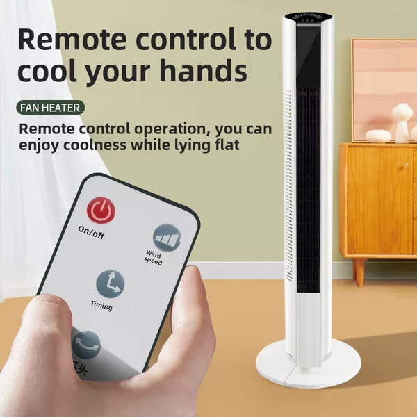 Air Conditioning Fan, Cooling Tower Fan, Remote Control Cooling and Heating Dual-Use Air Cooler, Bladeless Fan, Vertical Floor Fan, Air Circulation
