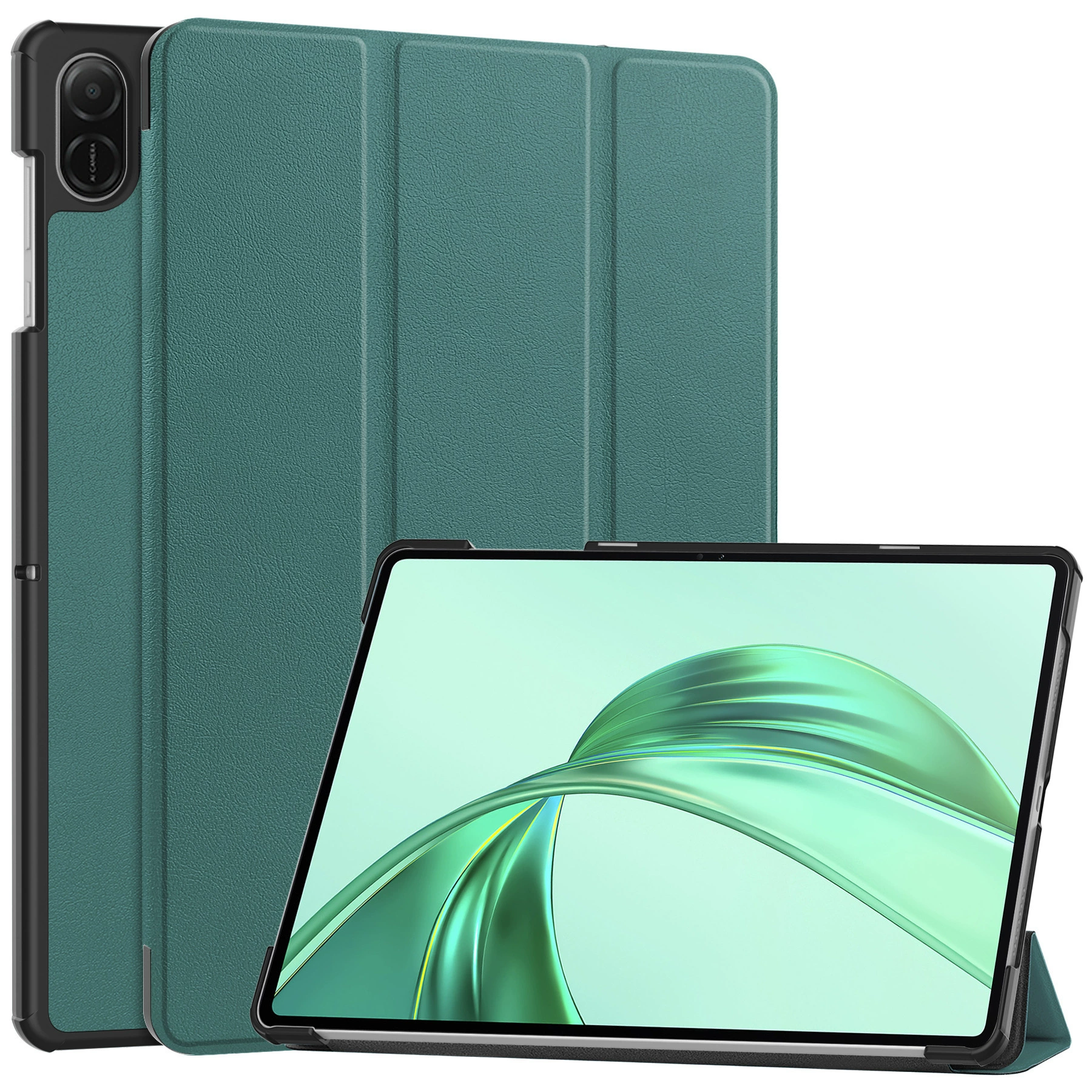 Защитный кожаный чехол для планшета 11 дюймов Honor X8A Castle для 2024 года, для Honor Pad X8A, трио-выключен три-под (three-off) планшетный чехол