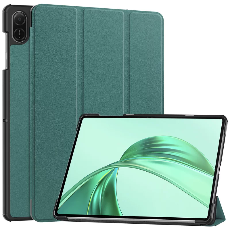 Защитный кожаный чехол для планшета 11 дюймов Honor X8A Castle для 2024 года, для Honor Pad X8A, трио-выключен три-под (three-off) планшетный чехол