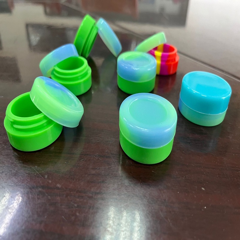 厂家供应霜乳液分装硅胶盒 防漏护肤霜硅胶盒 防晒霜硅胶化妆盒