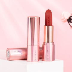 Helen Li Light Luxury Aluminum Tube Matte Moisturizing Gold Sparkle Lipstick Soft Mist Silk Smooth Non-Fading Color Cosmetics Wholesale