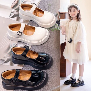 ŮͯСƤЬ2025�����ͯ��ɫ�߸������乫��Ӣ���L��ͯŮ��JK��Ь