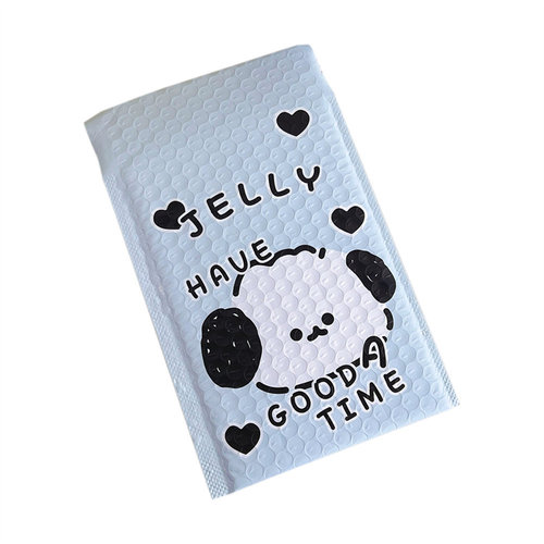 ins new product light blue cute puppy express packaging gift storage waterproof shockproof envelope bubble bag wholesale