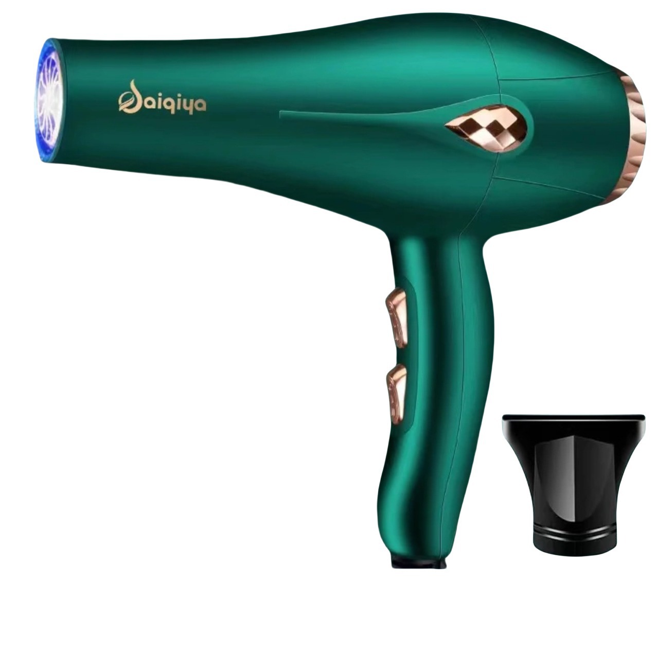 secador de pelo fuente de fábrica de peluquería especial de alta potencia de luz azul doméstica gran viento secador de pelo transfronterizo