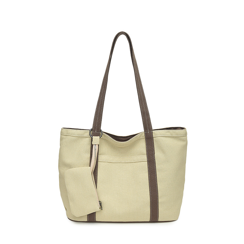 Gran capacidad y estilo extranjero, bolsos especiales de soporte personalizados, empalmes de lona, nuevos bolsos de axilas de cercanías, bolsos individuales simples y personalizados