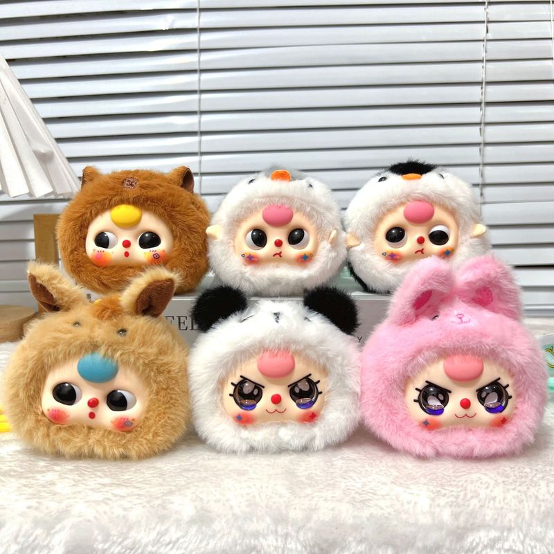 かわいいビニール人形 3 歳ペンダントバブルマートラブブぬいぐるみ人形バッグペンダントキーホルダー人形|undefined
