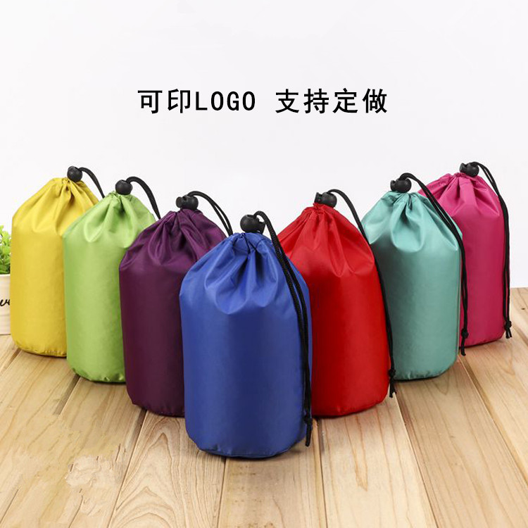 210D涤纶布束口袋防水布抽绳袋拉绳袋跳绳收纳袋包装布袋防水便携