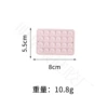 24 pieces of light pink adhesive backing (thick style)