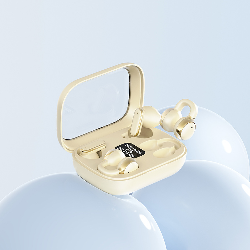 Auriculares Bluetooth inalámbricos transfronterizos AirMAX Pantalla táctil a todo color Auriculares deportivos multifuncionales de alta calidad con pantalla transparente