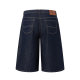 Summer Minimax Solid Color Loose Five-point Jeans for Men and Women National Fashion Popular Straight Leg Wide Leg Pants Casual Shorts